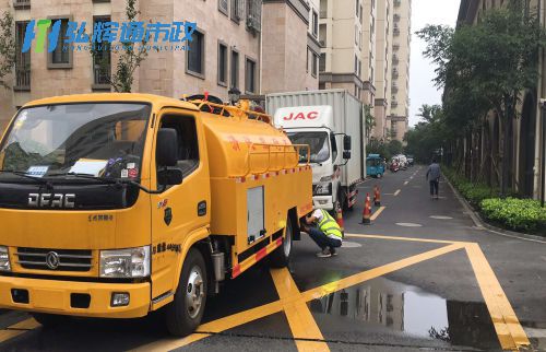 建湖县小区管道清淤及CCTV检测